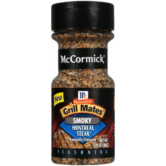 McCormick Grill Mates Smoky Montreal Steak Seasoning 3.4 oz (Pack of 18)