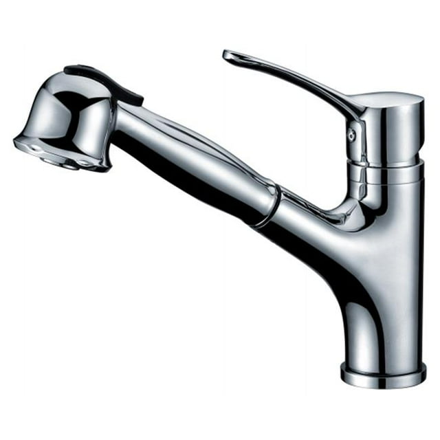 Dawn Kitchen & Bath AB50 3712C Single-Lever Pull-Out Spray Kitchen Faucet - Chrome