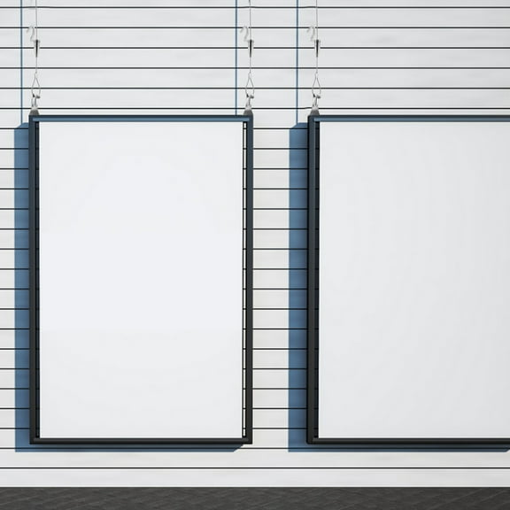 HOMEMAXS  5 Sets Adjustable Picture Hanging Wire Kit Mirror Frame Silver