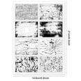 thumbnail image 3 of 1Sheet Ink Dot Background Clear Stamps for DIY Scrapbooking Broken Glass Background Silicone Stamp Seals Cracks Background Stamp for Cards Making Photo Album Journal Decoration 8.27×5.83inch, 3 of 8