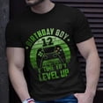 thumbnail image 2 of 12Th Birthday Boy Time To Level Up 12 Years Old Boys V3 Unisex TShirt, 2 of 6