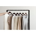 thumbnail image 2 of IRIS Non-Slip Clothes Hanger, Brown, Set of 10, 2 of 6
