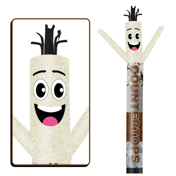 Countertops Inflatable Tube Man Wacky Wavy Dancing Guy for Outdoor Decoration Advertising Business Promotion (Blower Not Included)