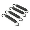 thumbnail image 5 of ZSWAL Motorcycle 4PCS Universal Street Bikes Dirt Bike Long Stainless Exhaust Pipe Muffler Springs Hook Swivel, Black For Car Truck SUV Universal, 5 of 6