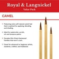 thumbnail image 4 of Royal & Langnickel Bamboo Hair Brush Value Pack 4/Pkg-, 4 of 8