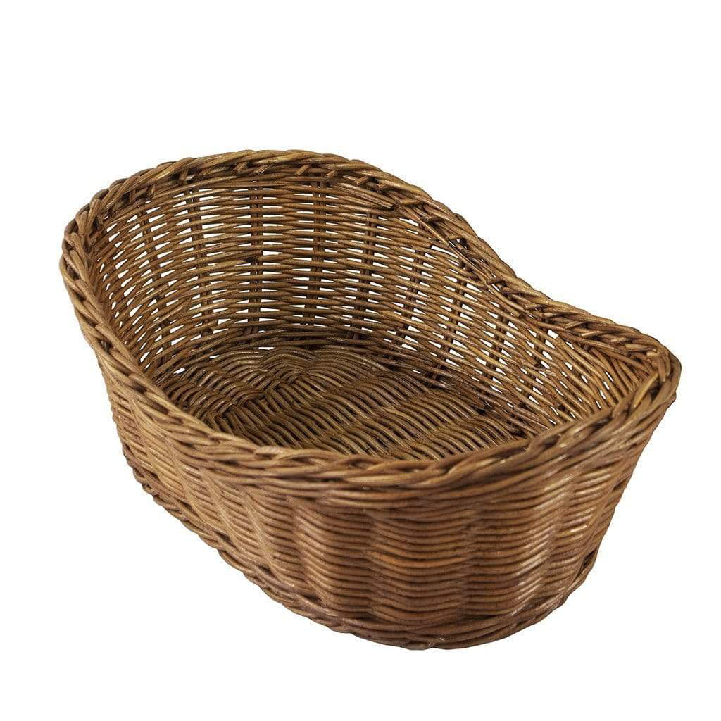 Sets Of Small Oval Wicker Basket Storage Gift Bread Fruit Sweet Display Hamper 