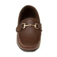 thumbnail image 4 of Josmo Toddler Boys Loafer Shoes, Brown, Size: 9, 4 of 8