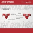 thumbnail image 4 of Cleto Reyes Traditional No-Foul Protector for men (X-Large, Classic Red), 4 of 5