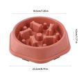 thumbnail image 5 of ICQOVD Dog Bowl Slow Food Bowl Small and Medium-sized Dog Feeder Dog Food Slow Food Bowl, 5 of 5