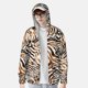 thumbnail image 2 of Balery Watercolor Zebra Sudadera ligera de manga larga con capucha y protección solar UPF 50+ para hombre y mujer, ideal para pesca y running-XX-Large, 2 of 7