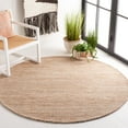 thumbnail image 2 of SAFAVIEH Natural Fiber Kingsley Solid Area Rug, Natural/Beige, 6' x 6' Round, 2 of 8