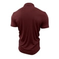 thumbnail image 6 of Muscle Polo Shirts for Men Slim Fit Textured Knit Polo Shirts Short Sleeve Button Down Free 4 Way Stretch Shirts Casual Stylish Collared Tops, 6 of 6