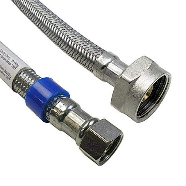 Conector de inodoro LASCO 10-0621 de acero inoxidable 51 cm