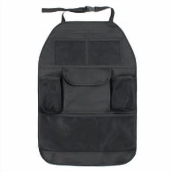 Ezimoov XL Car Seat Organizer and Protector, Kids Backseat Storage, 6 Storage Pockets