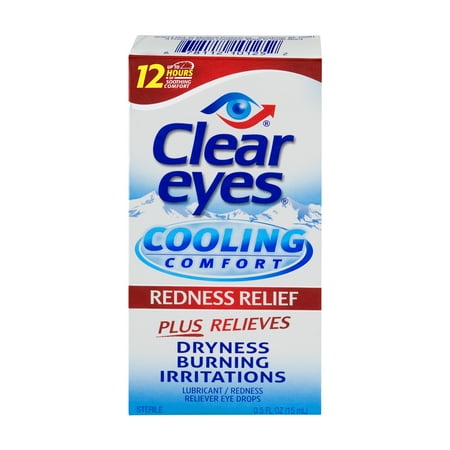 Clear Eyes Cooling Comfort Redness Relief Eye Drops
