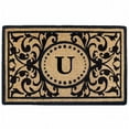 thumbnail image 1 of Nedia Home O2319U 22 x 36 Po Heavy Duty Coco Mat Monogrammé U, 1 of 1