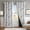Grommet | Tan Brown, variant on Floral 100% Blackout Curtains 108 Inches Long 2 Panels for Bedroom Living Room Grey White Flower Patterned Room Darkening Thermal Insulated Soundproof Grommet Window Treatments Drapes, 52X108