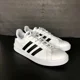 thumbnail image 2 of Ad-id-as men Grand Court White Sneakers size 11 New, 2 of 6