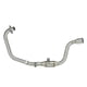 thumbnail image 5 of Tubo de escape medio delantero ANGGREK para motocicleta Tubo de silenciador de alta dureza para GSX150F, 5 of 8