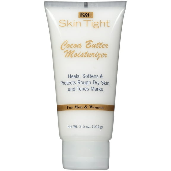 B&C Skin Tight Cocoa Butter Moisturizer 3.5 oz. Tube
