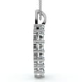 thumbnail image 3 of Pompeii 2Ct TW Natural Diamond Heart Dangle Pendant 14k White Gold Necklace 18" (G/H,I2), 3 of 6