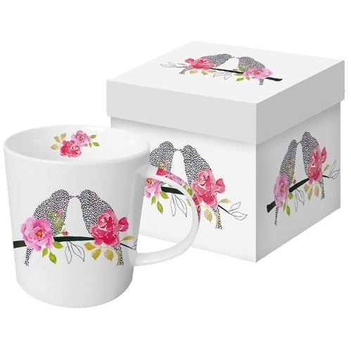 Multicolor 5 x 4 x 4 Paperproducts Design Mug In Gift Box Featuring Snowfall Cats Design