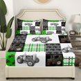 thumbnail image 2 of Drap-housse Tracteur de Ferme, Draps de Lit Voiture Grande Roue Simple, Ensemble de Literie Véhicules de Ferme Verts, 2 of 5