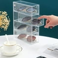 thumbnail image 4 of OnDisplay Stackable 4 Tier Vertical/Horizontal Molded Acrylic Sunglasses/Eyeglasses Organizer, 4 of 6