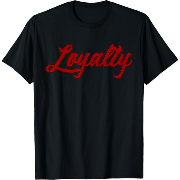 Loyalty Red/Black T-Shirt T-Shirt
