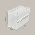 thumbnail image 3 of Acrylic Toilet Paper Storage Box, Wall Mounted Paper Roll Holder, 3 of 9