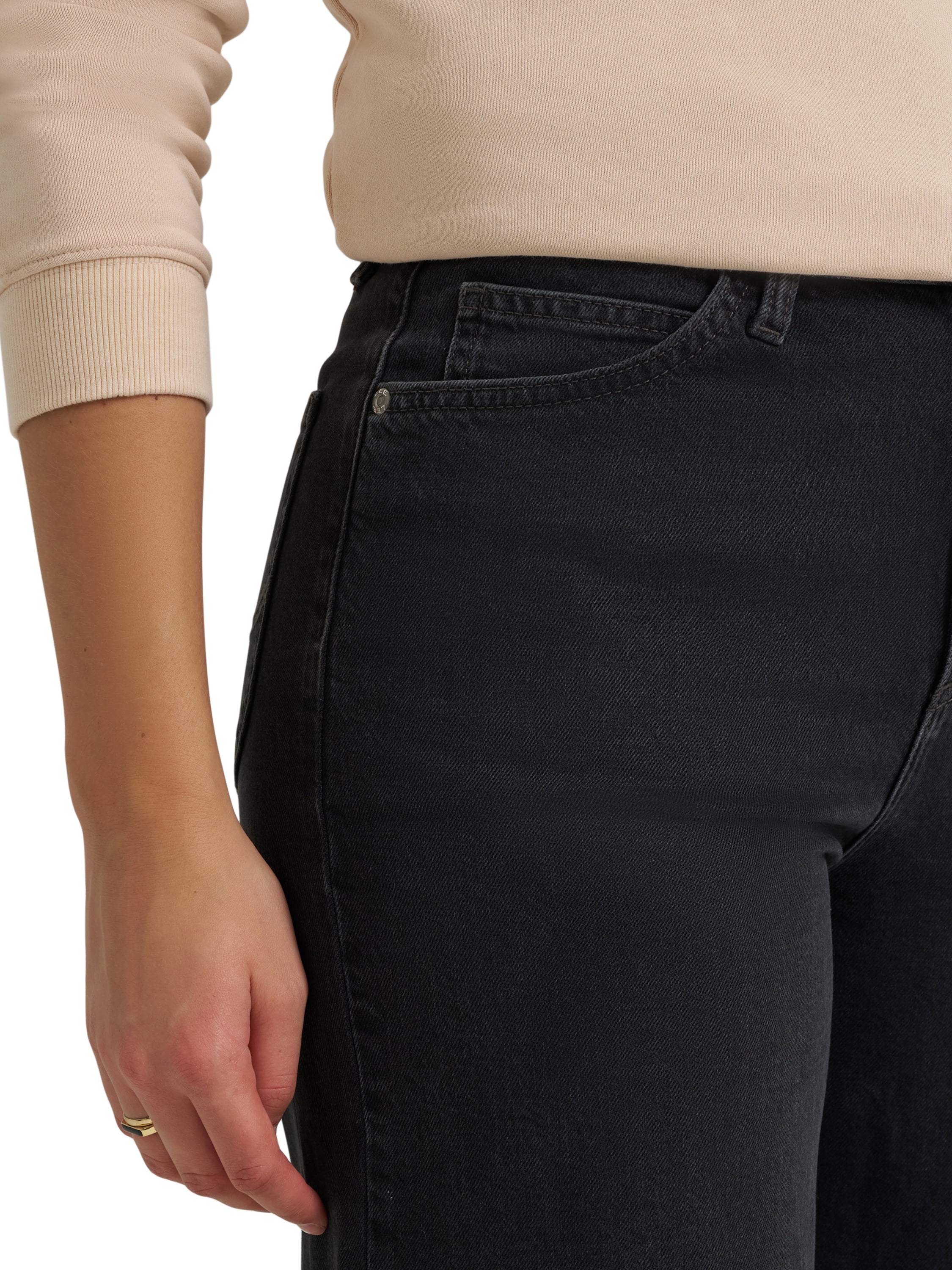 Lee® Women's Heritage A-Line Wide Leg Denim Trouser Jeans, Sizes 2-18