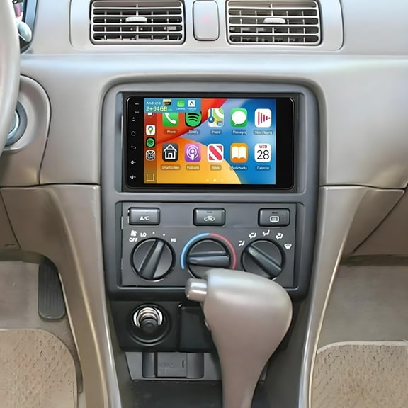 LICHENGTAI 2GB 32GB Car Stereo Radio 7" Touchscreen for Toyota Camry 1997-2001 with CarPlay Android Auto Head Unit with WiFi GPS Bluetooth   AHD Backup Camera/Microphone