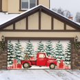 thumbnail image 4 of Christmas Polar Believe Garage Door Decoration 34x26x3cm Vintage Believe Train Garage Door Banner Cover Polar Santa Garage Backdrop for Xmas Eve Holiday Outdoor Wall Decor, 4 of 5