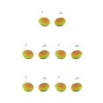 thumbnail image 1 of Sonducket Gafas de sol Pragmatic Portable Beautiful Sun Eyewear Outdoor Light-Weight for Male Female Golden,Golden Type2 NO2 Sonducket CBP347213, 1 of 5