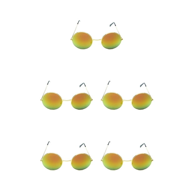 Sonducket Gafas de sol Pragmatic Portable Beautiful Sun Eyewear Outdoor Light-Weight for Male Female Golden,Golden Type2 NO2 Sonducket CBP347213