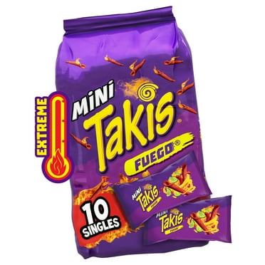 Takis Fuego Mini 10 pc / 1.23 oz Bite Size Multipack