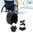 thumbnail image 4 of Walking Stick Rack, Safe ABS Practical Walking Cane Attachment Easy Disassembly  For Rollator Walker For Hospital, 4 of 8