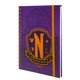 thumbnail image 1 of Wednesday - Cuaderno A5 (Morado, Amarillo), 1 of 3