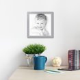 thumbnail image 4 of ArtToFrames 17" x 17" Rugged Gray Picture Frame, 17x17 inch Gray Wood Poster Frame (WOM-4514), 4 of 8