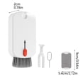 thumbnail image 3 of Electronic Device Cleaning Kit with Microfiber Cloths Brushes and Solution for All Screens and Gadgets, 3 of 7