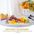 thumbnail image 2 of OFFIGAM Resin Serving Platter Dessert Serving Tray Dining Room Hotel Tea Cup Tray, 2 of 11