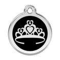 thumbnail image 4 of K9 Palace RedDingo Étiquette d'Identité pour Animaux en Émail, Petit, Couronne, Vert, 4 of 4