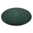 thumbnail image 3 of Magic Rugs Steel Modern Gabbeh Dark Green Round Area Rug, 8' x 8', 3 of 12