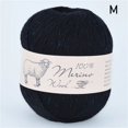 thumbnail image 1 of 100% Merino Wool Yarn For Knitting Medium Fine Soft DIY Hand knitted Crochet Wool Milk Yarn Hat Sweater Silk Thread 5pcs=250g, 1 of 7