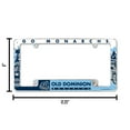 thumbnail image 4 of Old Dominion University Monarchs Metal License Plate Frame Tag Cover, All Over Design, 12x6 Inch, 4 of 4