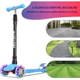 thumbnail image 6 of 3 Wheeled Kids Scooter with Glowing Wheels, Adjustable Height for Toddlers 3-12 Years, 6 of 6