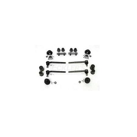Basic Suspension - Eckler's Premier Products 40347886 Full Size Chevy Front End Suspension Rebuild Kit Basic