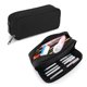 thumbnail image 5 of 3X Estuche de LáPices de Gran Capacidad, Bolsa de Almacenamiento Oxford, Bolsa para Rotuladores, Bolsa de Papelería Simple, Organizador de Oficina Escolar, Negro, 5 of 5