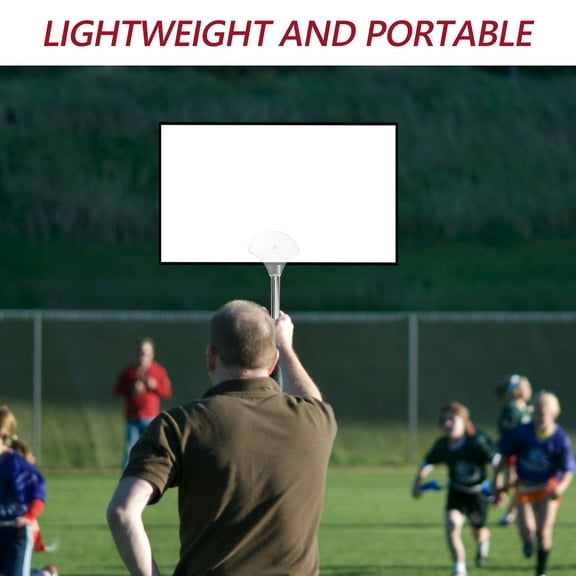 MLINS Stainless Steel Handheld Sign Pole Extendable Lightweight Guide Sign Holder for School Events Welcome Signs and Outdoor Gatherings