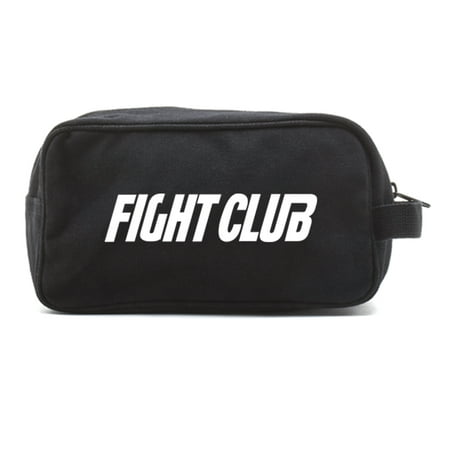 FIGHT CLUB Fighting Boxing Canvas Shower Kit Travel Toiletry Bag